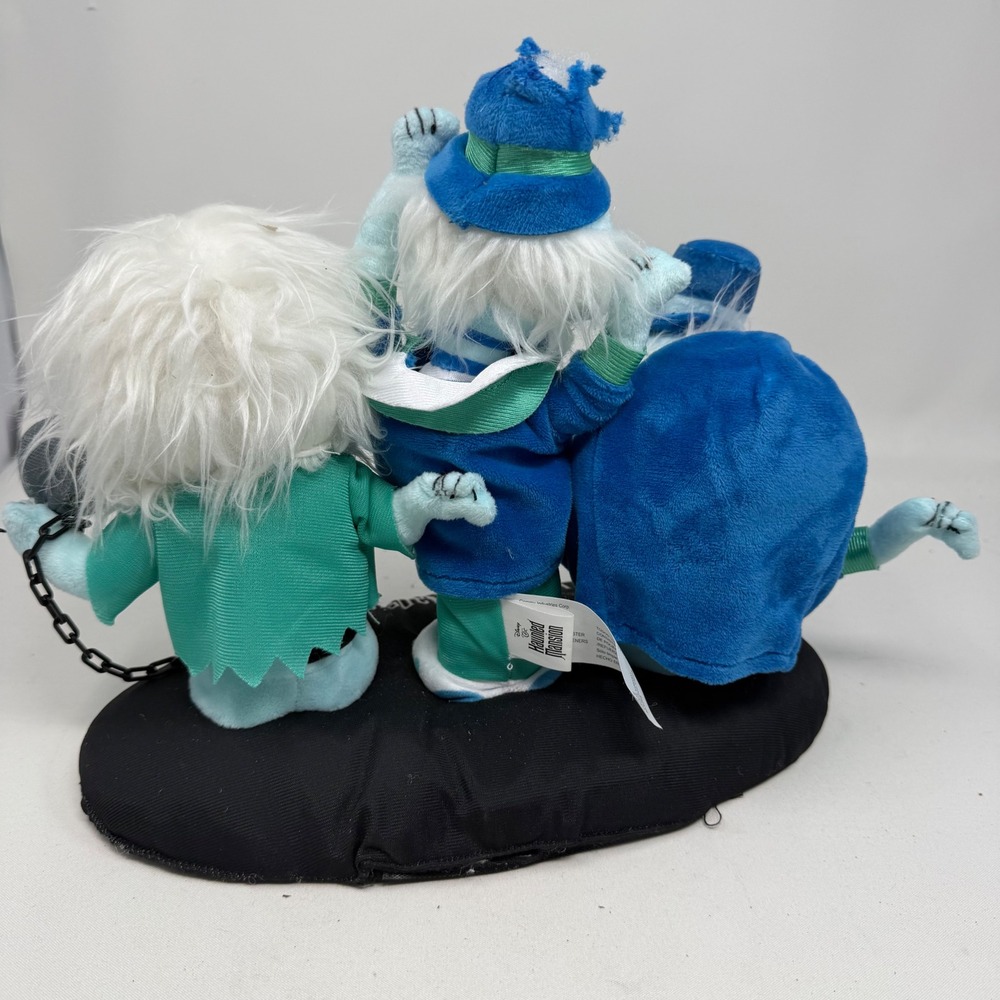 Disney Haunted Mansion Hitchhiking Ghosts Plush Gemmy Phineas Ezra Gus Blue - Picture 4 of 6
